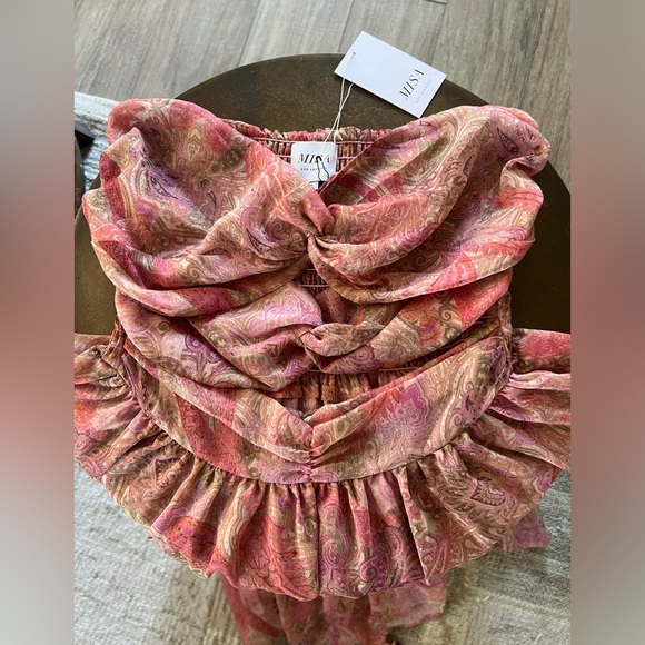 Misa Arianne Twisted-Cutout Dress - Picture 5 of 10